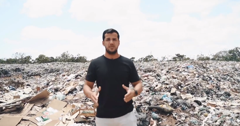 Vereador denuncia tragédia ambiental e social do lixão de Barreirinhas