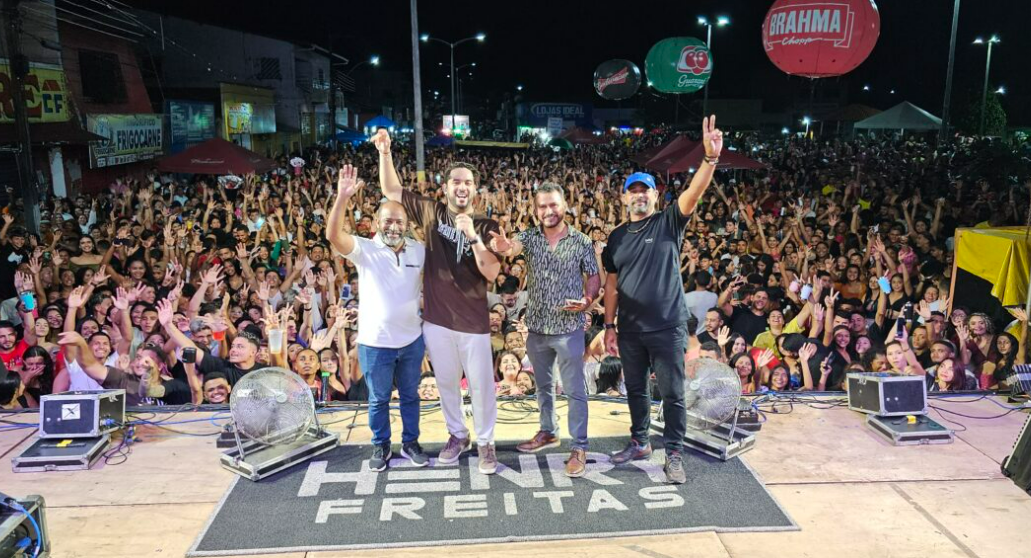 Prefeito de Peri Mirim desafia MPMA e realiza show de Henry Freitas