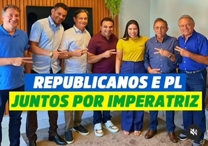 Mariana anuncia apoio do PL de Bolsonaro e visita do ex-presidente à Imperatriz