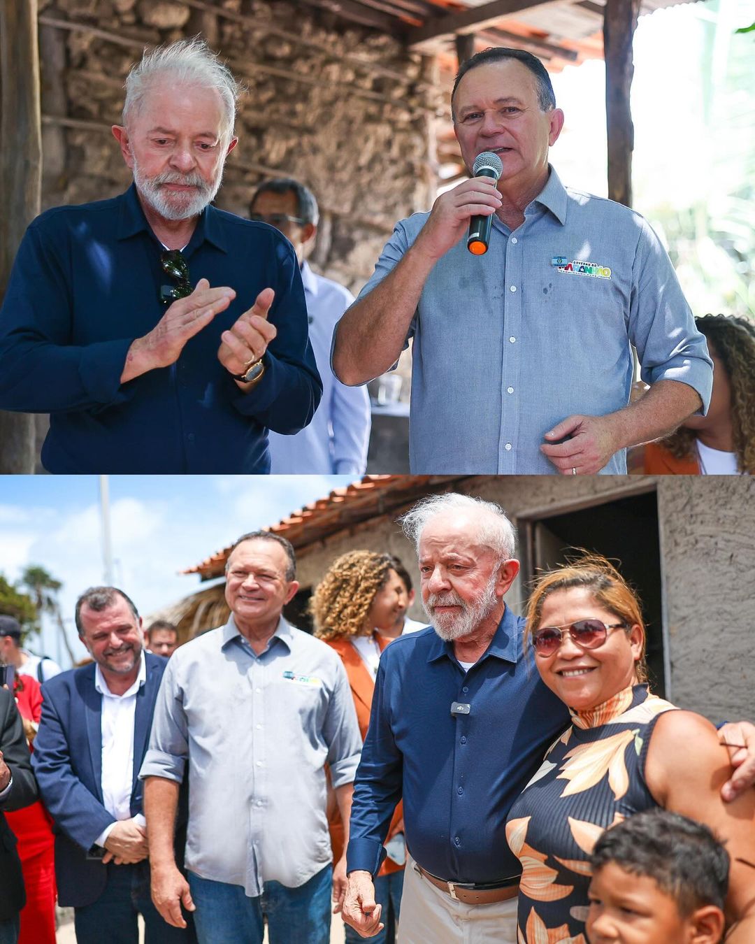 Brandão destaca parceria histórica com Lula em visita à comunidade quilombola de Alcântara